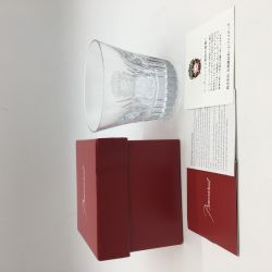 ◎◎ Baccarat バカラ 日本ハムファイターズ ロゴ入り　ロックグラス　2018年 Aランク