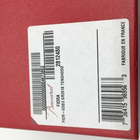  Baccarat バカラ 日本ハムファイターズ ロゴ入り　ロックグラス　2018年