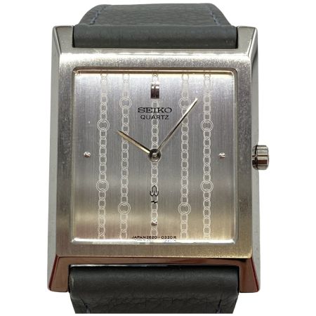  SEIKO セイコー シャリオ タンク クォーツ メンズ 腕時計 CGE050 2620-5150 ベルト要交換