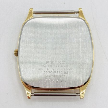  SEIKO セイコー クォーツ 腕時計 本体のみ ベルト無し 6030-5190