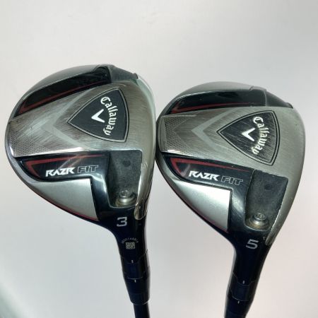  Callaway キャロウェイ RAZR FIT 3FW 5FW フェアウェイウッド 2本セット TOUR AD I-65Cs