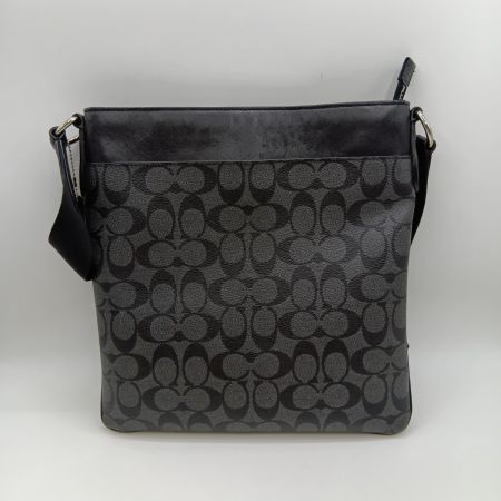  COACH コーチ シグネチャー チャールズ クロスボディ ショルダーバッグ F54781 ブラック