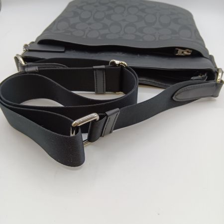  COACH コーチ シグネチャー チャールズ クロスボディ ショルダーバッグ F54781 ブラック