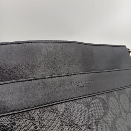  COACH コーチ シグネチャー チャールズ クロスボディ ショルダーバッグ F54781 ブラック