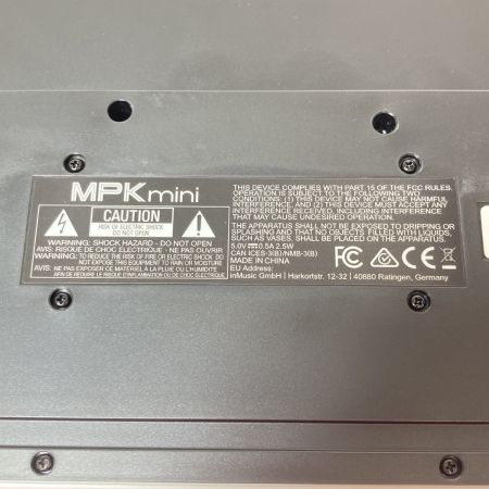  AKAI アカイ Professional MPK mini MIDIキーボード 通電のみ確認 ジャンク