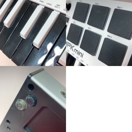 AKAI アカイ Professional MPK mini MIDIキーボード 通電のみ確認 ジャンク