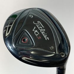◎◎ Titleist タイトリスト VG3 5FW 19° フェアウェイウッド フレックスR カバー付 Cランク