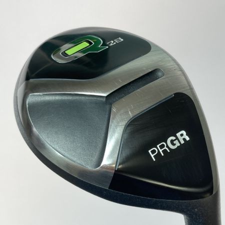  PRGR プロギア Q UT 28° ユーティリティ フレックスR カバー付