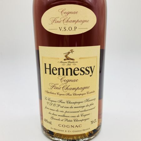  Hennessy ヘネシー V.S.O.P フィーヌ シャンパーニュ 700ml 40% ブランデー コニャック 未開栓