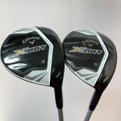 Callaway キャロウェイ XHOT 3FW 5FW フェアウェイウッド 2本セット フレックスR Cランク