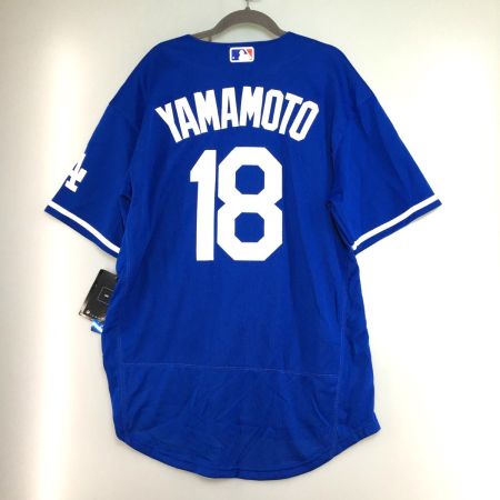  NIKE ナイキ ロサンゼルス・ドジャース 山本由伸 背番号18 レプリカユニフォーム タグ付き サイズ44 ブルー