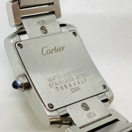  Cartier カルティエ タンク フランセーズ ウォッチ クォーツ レディース 腕時計 本体のみ 2384