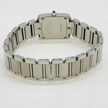  Cartier カルティエ タンク フランセーズ ウォッチ クォーツ レディース 腕時計 本体のみ 2384