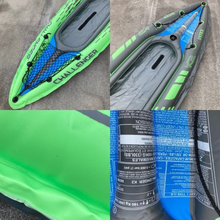  INTEX カヤック 二人乗り インフレータブル Challenger K2 チャレンジャーK2 K2