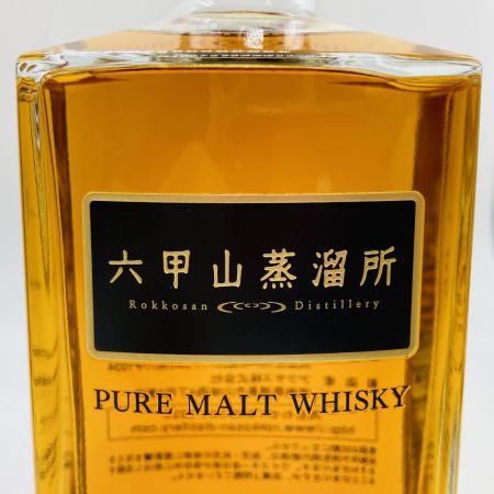 【北海道内限定発送】 六甲山蒸溜所 ピュアモルトウイスキー 12年 720ml 42％ 箱付 未開栓