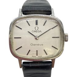 ◎◎ OMEGA オメガ Geneve ジュネーブ 手巻き 腕時計 ベルト社外品 使用感有 Cランク