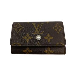 ◎◎ LOUIS VUITTON ルイヴィトン モノグラム ミュルティクレ6 6連キーケース M62630 ブラウン Cランク