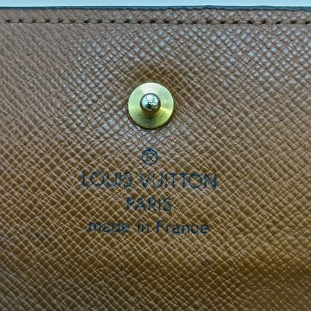  LOUIS VUITTON ルイヴィトン モノグラム ミュルティクレ6 6連キーケース M62630 ブラウン