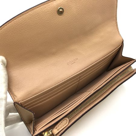  COACH コーチ 長財布  スタッズ レザー ウィズセレスティアル  F29442 ベージュ