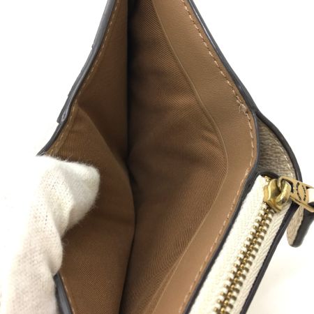  COACH コーチ 2つ折り財布 ビルフォールド ウォレット CE202 アイボリー