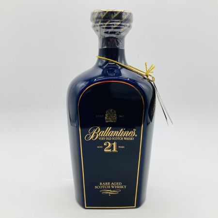  Ballantine's バランタイン 21年 スコッチ ウイスキー 700ml 43% 陶器ボトル 未開栓