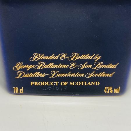  Ballantine's バランタイン 21年 スコッチ ウイスキー 700ml 43% 陶器ボトル 未開栓