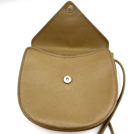  Yves Saint Laurent イブサンローラン イブサンローラン ショルダーバッグ　YSL ロゴ 金具  ベージュ ベージュ