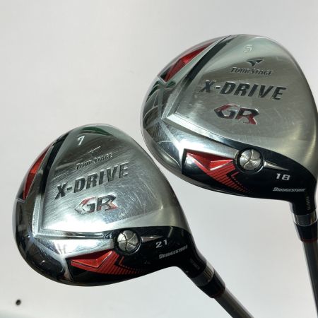  Bridgestone ブリヂストン TOUR STAGE X-DRIVE GR 5FW 7FW フェアウェイウッド 2本セット