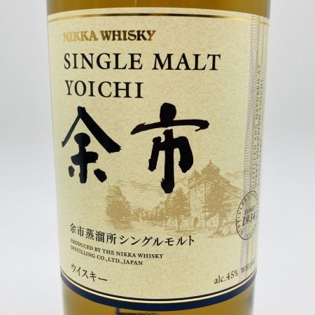 【北海道内限定発送】 NIKKA WHISKY ニッカウイスキー シングルモルト ジャパニーズ ウイスキー 余市 700ml 45% 箱付 未開栓