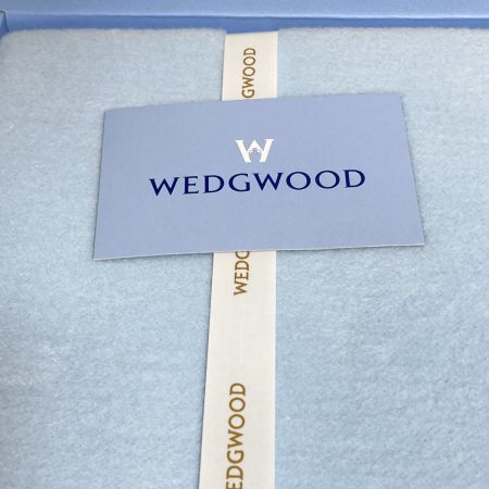  Wedgwood ウェッジウッド 綿毛布 西川産業 140x200