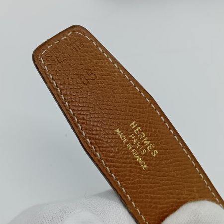  HERMES エルメス コンスタンスベルト リバーシブル ブラウン x ブラック