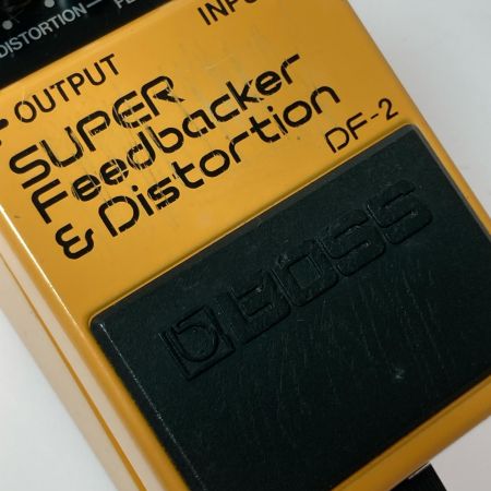  BOSS ボス エフェクター DF-2 SUPER Feedbacker&Distortion 通電のみ確認 ジャンク DF-2