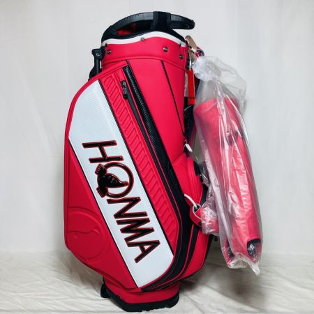  HONMA ホンマ プロツアー スタンドバッグ キャディバッグ  CB12402 レッド 9.5型 5.1kg
