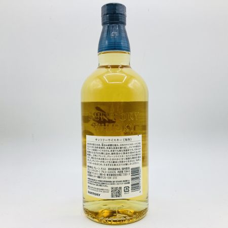 【北海道内限定発送】 SUNTORY サントリー 知多 THE CHITA ジャパニーズウイスキー 700ml 43度 未開栓