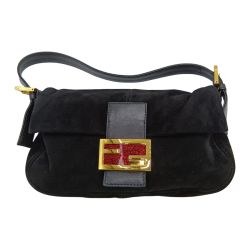 ◎◎ FENDI フェンディ マンマバケット ハンドバッグ 2376 26424 009 ブラック Cランク