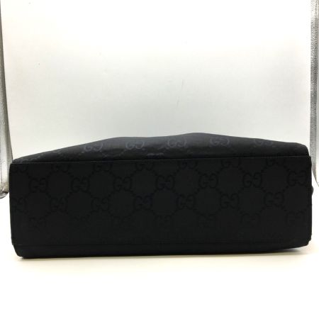  GUCCI グッチ ハンドバッグ　 バンブー 　ナイロン 002 1016 200047 ブラック