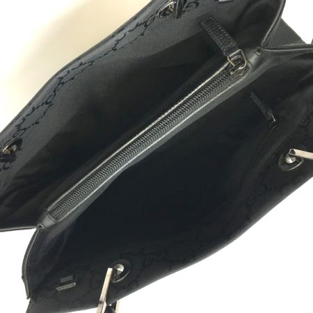  GUCCI グッチ ハンドバッグ　 バンブー 　ナイロン 002 1016 200047 ブラック