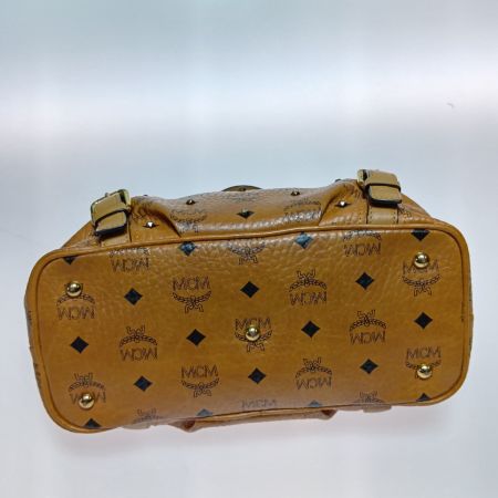  MCM エムシーエム ヴィセトス トートバッグ モノグラム MWP5AVI75CO001 キャメル ストラップ欠品