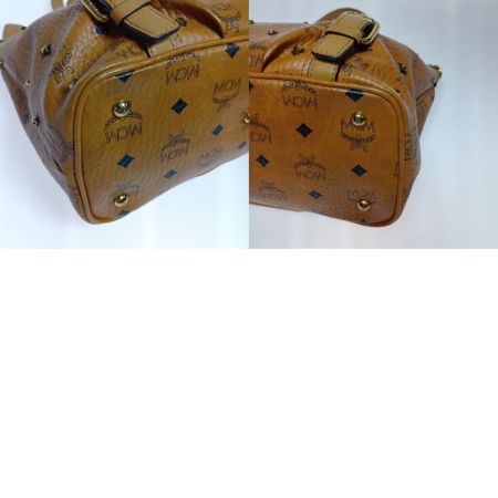  MCM エムシーエム ヴィセトス トートバッグ モノグラム MWP5AVI75CO001 キャメル ストラップ欠品