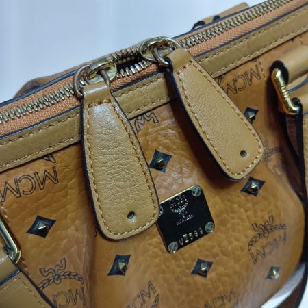  MCM エムシーエム ヴィセトス トートバッグ モノグラム MWP5AVI75CO001 キャメル ストラップ欠品