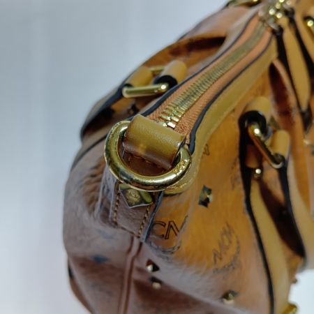  MCM エムシーエム ヴィセトス トートバッグ モノグラム MWP5AVI75CO001 キャメル ストラップ欠品