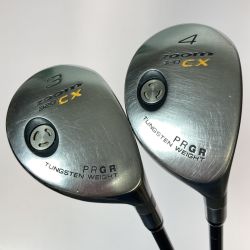 ◎◎ PRGR プロギア ZOOM 320CX 3UT 4UT ユーティリティ 2本セット M-40 SR 3UTクラウン割れ傷有 Cランク