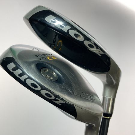  PRGR プロギア ZOOM 320CX 3UT 4UT ユーティリティ 2本セット M-40 SR 3UTクラウン割れ傷有