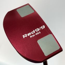 ◎◎ kasco キャスコ Red 9/9 RM-002 パター 34インチ カバー付 Cランク