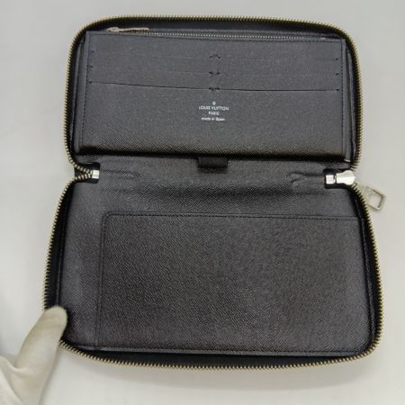  LOUIS VUITTON ルイヴィトン ダミエ グラフィット ジッピー オーガナイザー 長財布 N63077 ブラック