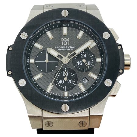  HYAKUICHI クロノグラフ メンズ クォーツ 腕時計 箱付 HYAKUICHI-08