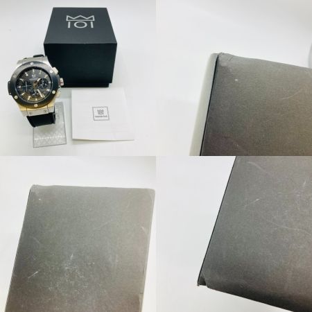  HYAKUICHI クロノグラフ メンズ クォーツ 腕時計 箱付 HYAKUICHI-08