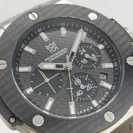  HYAKUICHI クロノグラフ メンズ クォーツ 腕時計 箱付 HYAKUICHI-08