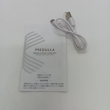 MEDULLA メデュラ ソニック シャインプロ 超音波トリートメント機 MESM-N078-1