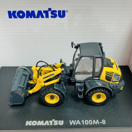  KOMATSU ミニカー 1/50 ホイールローダー ダイキャスト WA100M-8